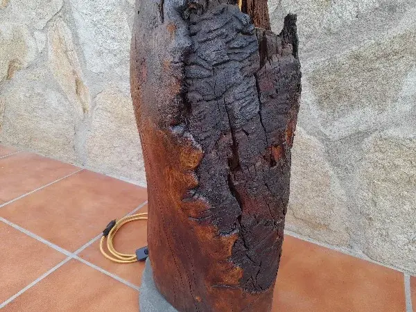 Lámpara de mesa rústica LM1_4