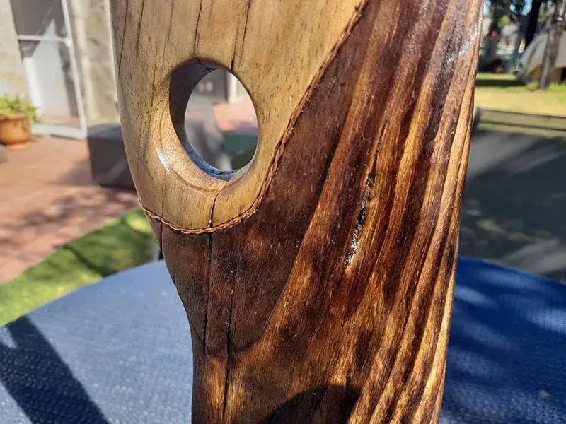 Escultura Frontera de Cobre 12