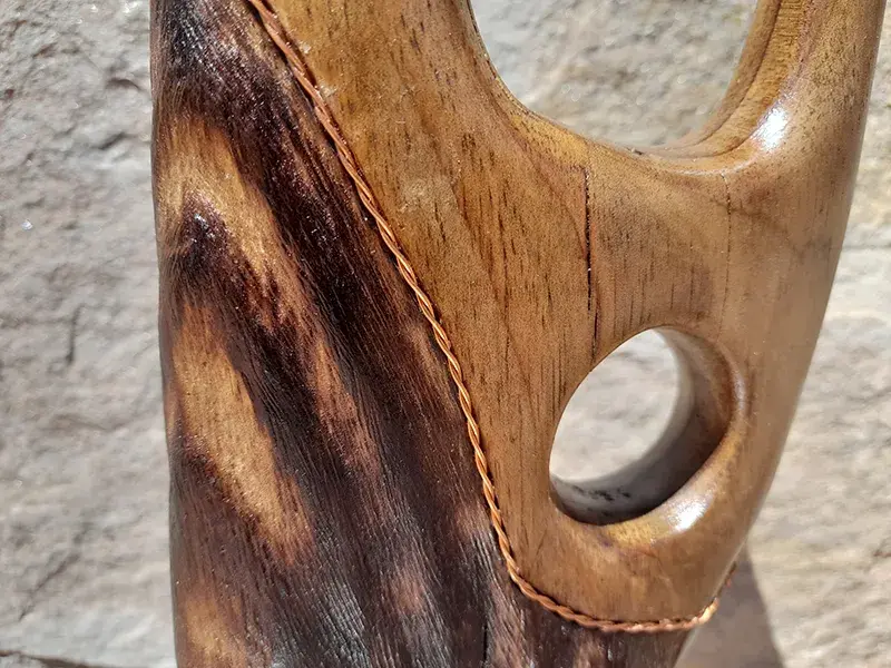 Escultura Frontera de Cobre 4