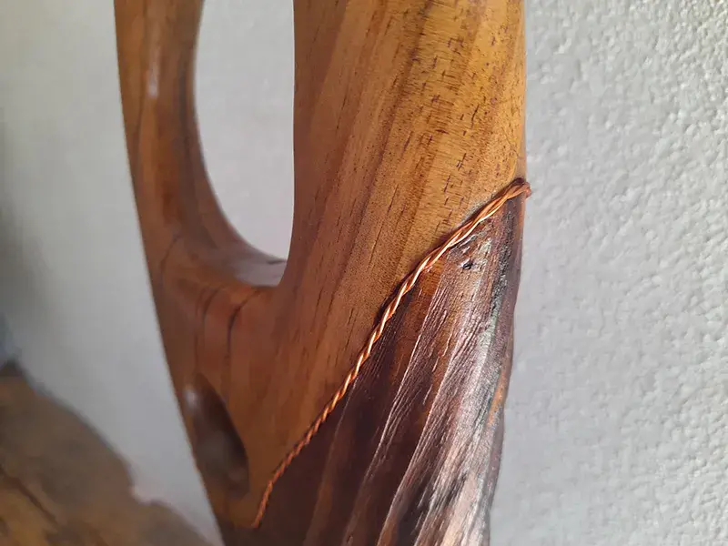 Escultura Frontera de Cobre 6