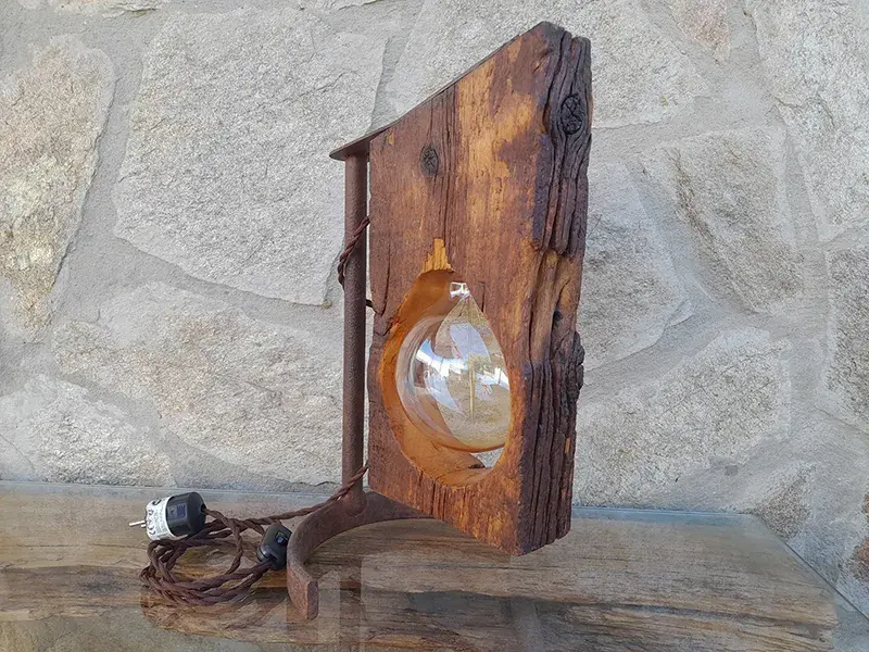 Lampara de mesa Señal Rustica 2