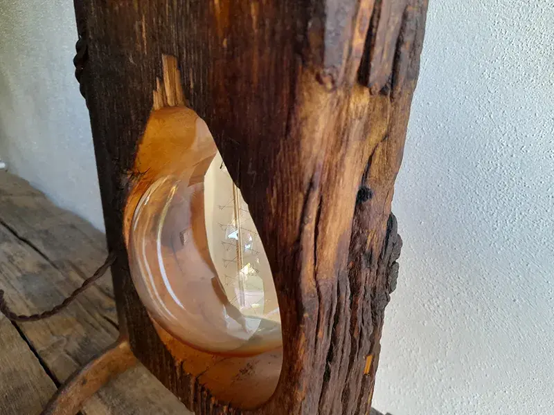 Lampara de mesa Señal Rustica 6