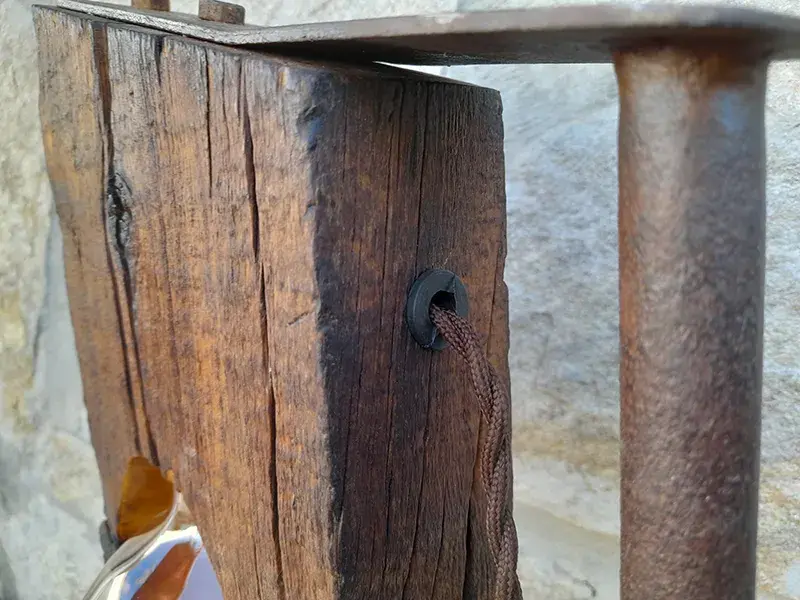 Lampara de mesa Señal Rustica 8